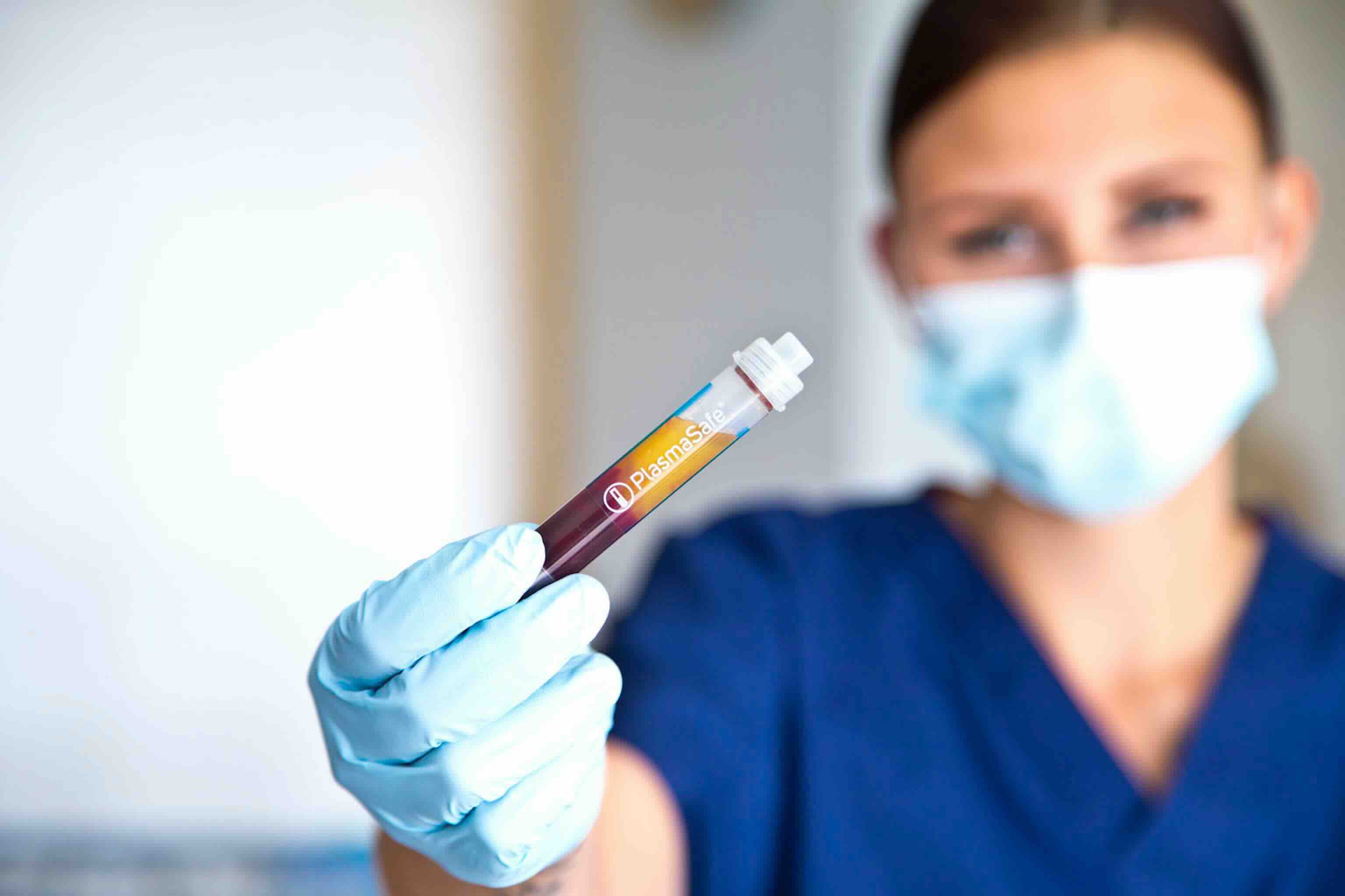 PlasmaSafe Röhrchen in einer klinischen Umgebung