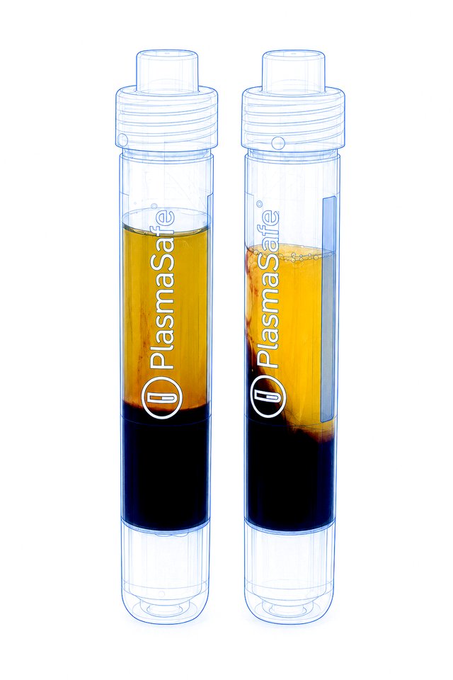 PlasmaSafe Röhrchen für LPC und PRF-Clot